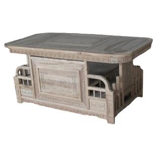 实木茶桌椅组合白茬茶台茶桌中式仿古家用功夫禅意老榆木白胚白坯