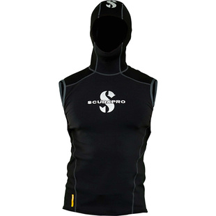 Scubapro Hybrid 潜水头套背心防寒湿衣分体无袖短裤保暖马甲1mm