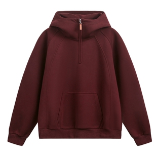 男士重磅卫衣男连帽秋冬新款情侣装长袖上衣毛衫宽松外套加绒加厚