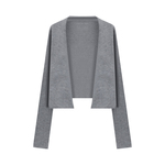 alex stevens慵懒风针织开衫女春夏外套薄款中长款外搭羊毛衫上衣