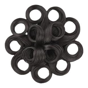 古装造型青蛇发饰3朵花COS舞台演出影视道具古风假发小青鬓角刘海