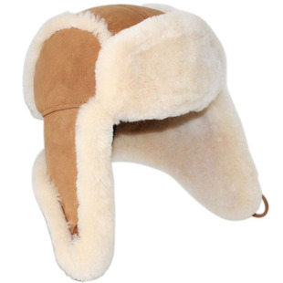 寄北防寒东北帽子男女冬韩版潮羊皮毛一体雷锋帽皮草帽欧美护耳帽