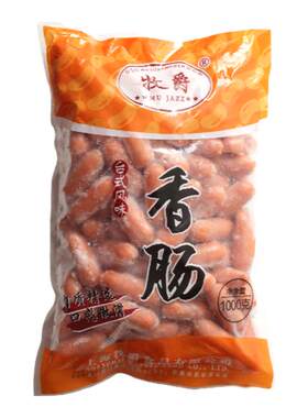 牧爵冷冻台湾风味小烤肠1Kg*2包