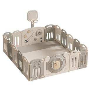 可折叠免安装宝宝游戏围栏婴儿童防护室内家用爬行垫一体客厅地上