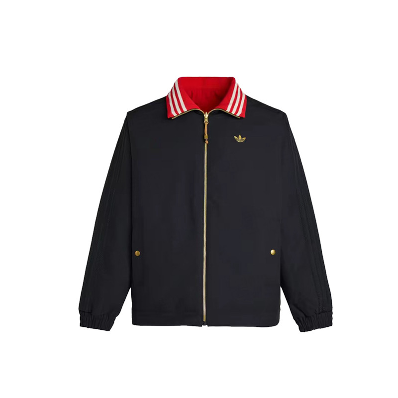 阿迪达斯三叶草男马年保暖棉服