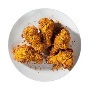 太阳谷老虎炸鸡/翅根蒜香芝士撒粉韩式炸鸡空气炸锅半成品280g/盒