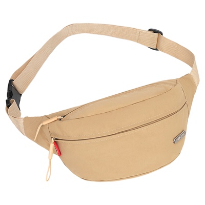 潮牌胸包女休闲百搭斜挎包男轻便运动单肩包女生通勤纯色手机