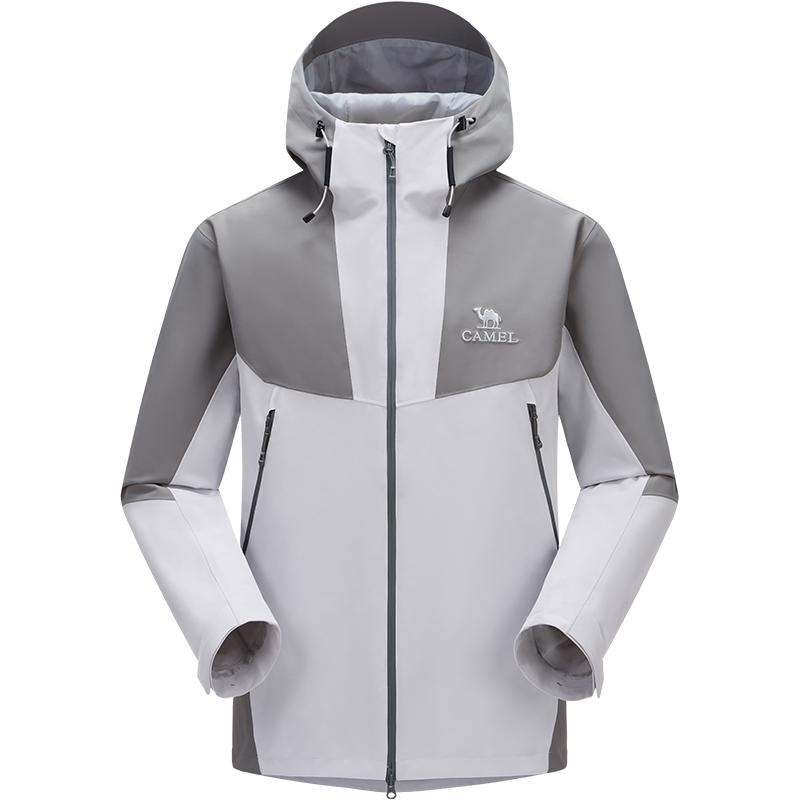 骆驼蛟龙2冲锋衣女装2026秋季新款户外防风登山服休闲夹克外套男