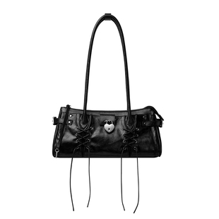 Acynmixx解绑蕾丝包女秋冬新款小众设计法棍包高级感单肩腋下包