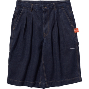 【官方正品】汤本弘通监制 nautica whitesail中性廓形牛仔短裤