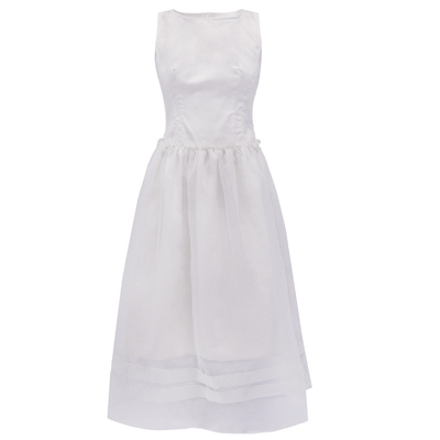 易碎商店斗篷网纱蓬蓬礼服连衣裙