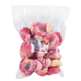 冷冻水蜜桃块1kg 冷冻水蜜桃果肉奶茶店专用果肉白桃块冰汤圆配料