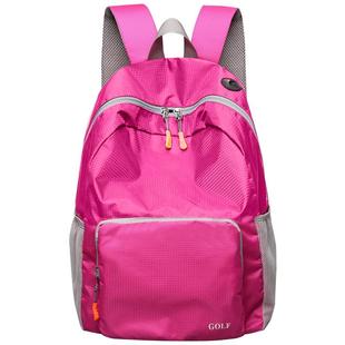 GOLF折叠双肩包女超轻便携旅行皮肤包登山旅游户外运动休闲背包男