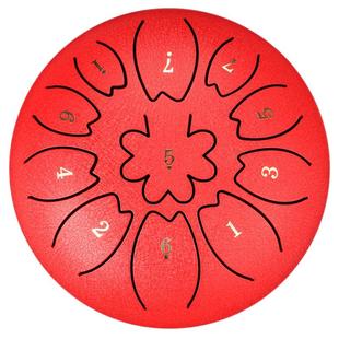 汉盘6寸11音c调空灵鼓色空鼓钢舌鼓梵音鼓小鼓儿童乐器高音鼓伴侣