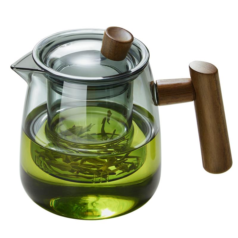 玻璃杯子高颜值个人专用茶杯