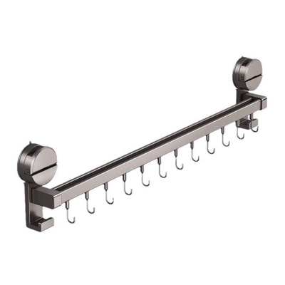 吸盘厨房挂钩置物架多功能免打孔壁挂式挂杆铲子勺子刀架收纳挂架