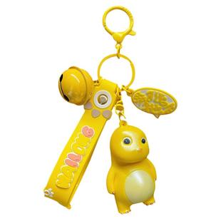 正版傲娇奶龙汽车钥匙扣挂件男生精致女网红书包挂饰公仔玩偶摆件