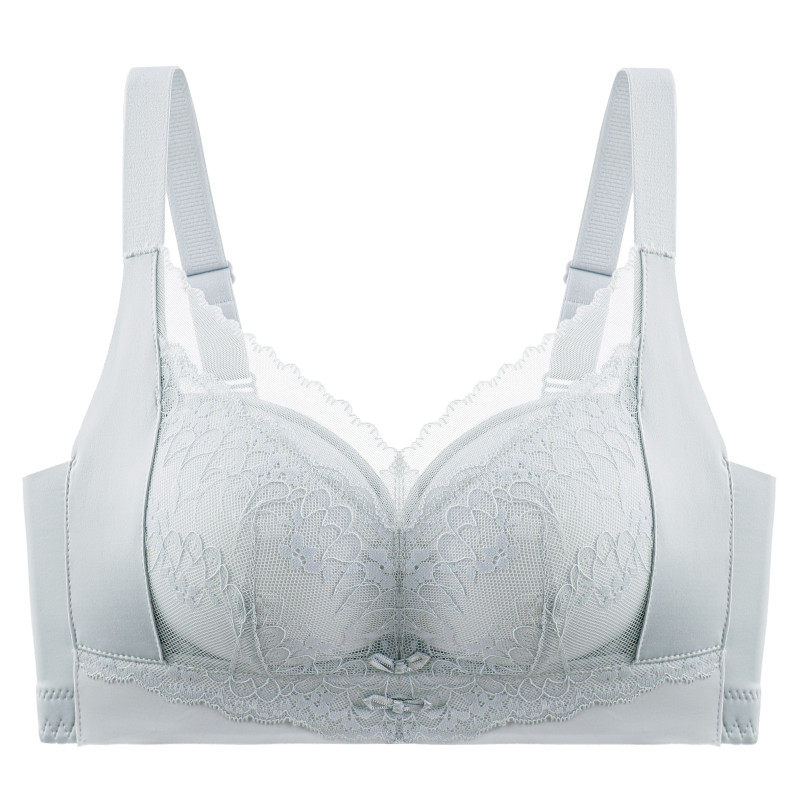 都市丽人小胸显大内衣女上托聚拢月牙侧收调整型防副乳防下垂文胸