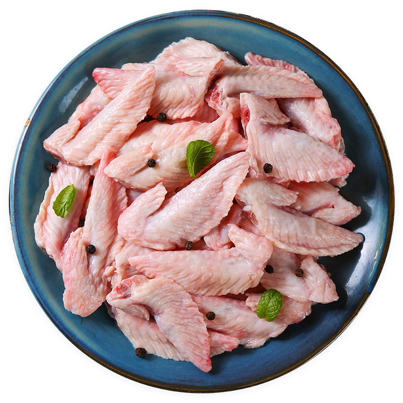 鸡翅尖新鲜大号冷冻鸡翅生鲜速冻烧烤食材商用【顺丰京东包邮】