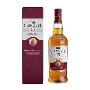 【自营】格兰威特15年陈酿单一麦芽苏格兰威士忌进口洋酒700ml