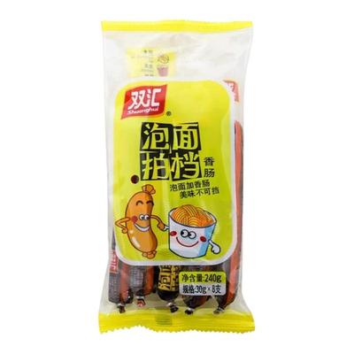 双汇泡面搭档火腿肠30g 香肠即食零食小吃方便面泡面伴侣拍档宿舍