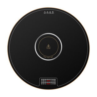 朗封大功率3000W家用多功能火锅热菜板餐桌暖菜板自动转盘保温板