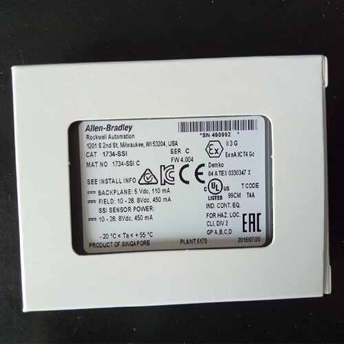 议价美国罗克韦尔Allen-BradleyAB1734-SSI-CC模拟量模块全新质保