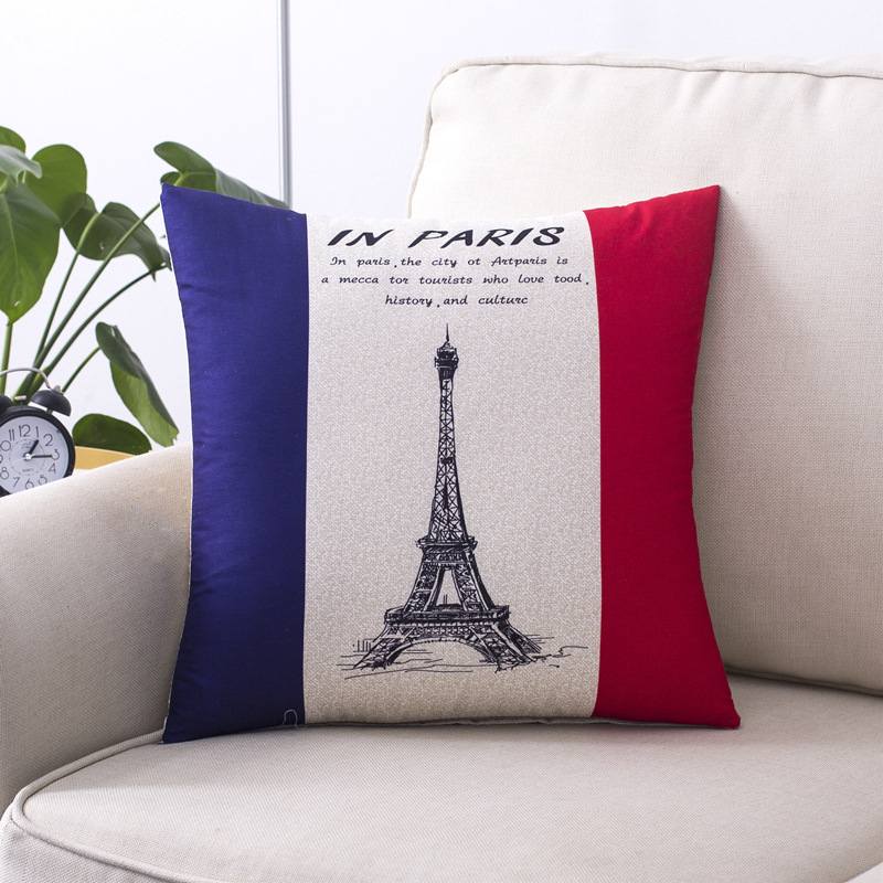 新款直销抱枕卡通沙发汽车腰靠垫含芯磨毛印花简约现代靠枕可爱儿