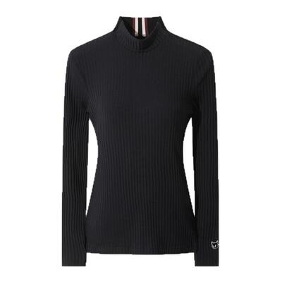 WAAC小恶魔官方早秋新品女士高尔夫服装Peach Highneck高领套头衫