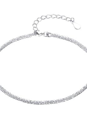 优雅满天星波光粼粼手链女 简约ins小清新碎花手链个性可爱菜花串