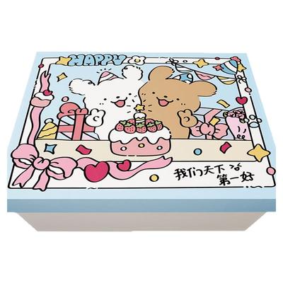 圣诞节礼物盒包装生日礼盒空盒子围巾衣服礼品盒惊喜小高级感女生