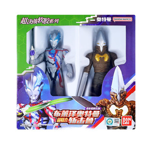 万代奥特曼布莱泽奇尔索辉石剑超决战斩击鲁软胶模型玩具69094