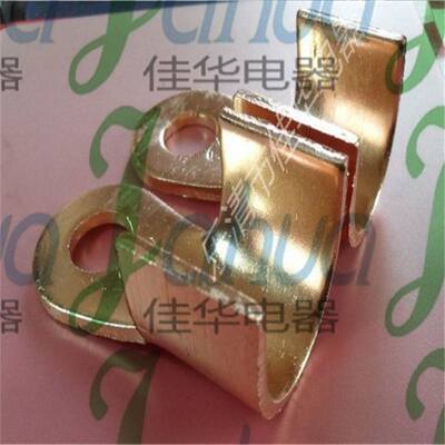 OT-400A铜开口鼻子铜接头圆形铜端头电缆铜鼻子 B级