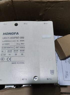 询价-交流接触器，UEC1-400FM7-089，500A，真银触