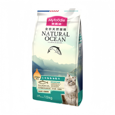 麦富迪全价天然猫粮三文鱼油磷虾