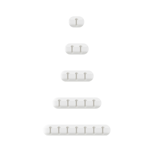 日本理线器硅胶线卡扣桌面理网线数据线材收纳器电源线墙面固定夹