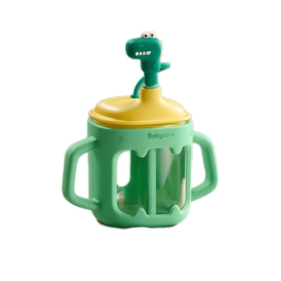 babycare儿童喝奶杯玻璃牛奶杯