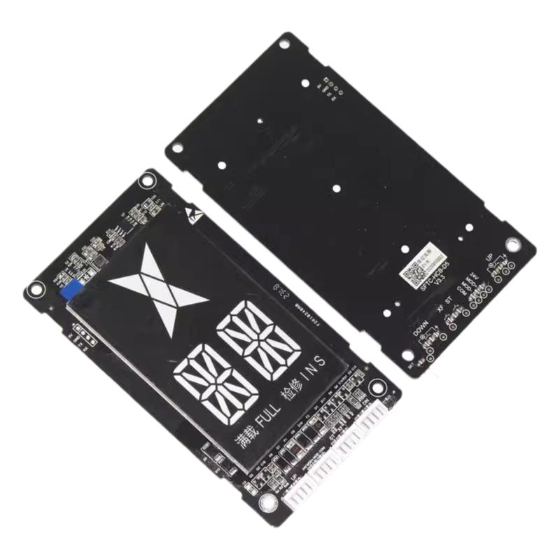 默纳克新时达显示板SFTC-HCB-D5 SFTC-HCB-SD5 4.3寸超薄D5板白光