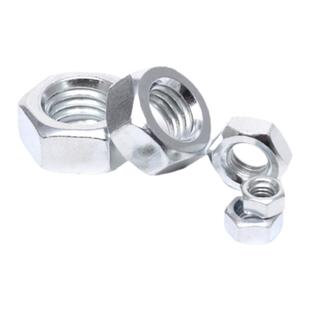 304不锈钢螺母标准六边对等螺丝帽六角螺母螺丝帽大全组合M2-M20