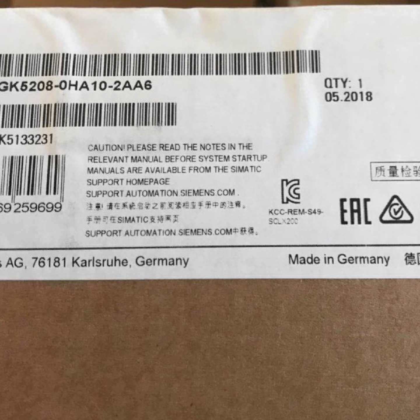 议价6GK5208-0HA10模数转换器/数模转换