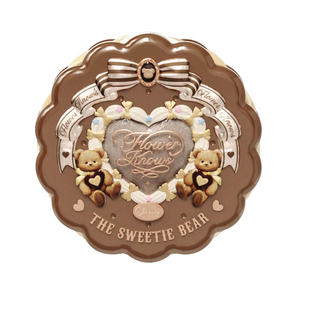 新品花知晓腮红甜心小熊系列丝缎浮雕柔光感清透显色天使奶糕