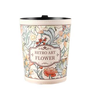 创意复古风家用垃圾桶新款大容量客厅卧室厨房卫生间厕所桌面纸篓