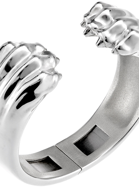 昆庭纯银狮爪手镯简约