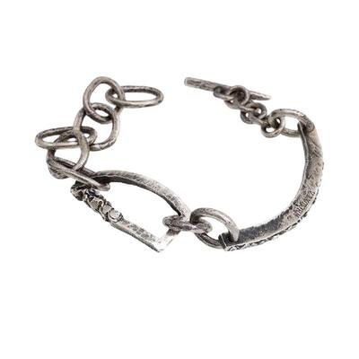 VIXTORM Togetsukyo 925纯银手链 原创设计暗黑先锋手工链(送证书