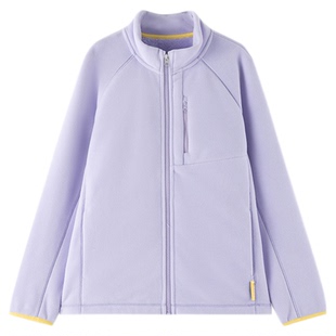 【电跑跑】森林棠「冬天运动外穿」25秋冬抗静电抓绒儿童立领外套