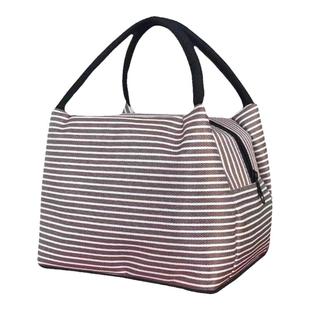 日式便当包女可爱铝箔学生午餐手提袋子帆布饭盒保温袋妈咪便携包