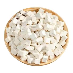 野生茯苓中药材正品深山白茯苓块500g特级中心丁泡茶煲汤煮粥泡水