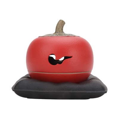 万仟堂中式柿子宫墙红香薰炉