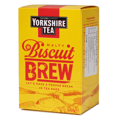 约克夏饼干红茶yorkshiretea茶包
