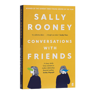 聊天记录  萨莉鲁尼 Conversations with Friends 星期日泰晤士报推荐书 Sally Rooney 英文原版小说 进口文学书籍